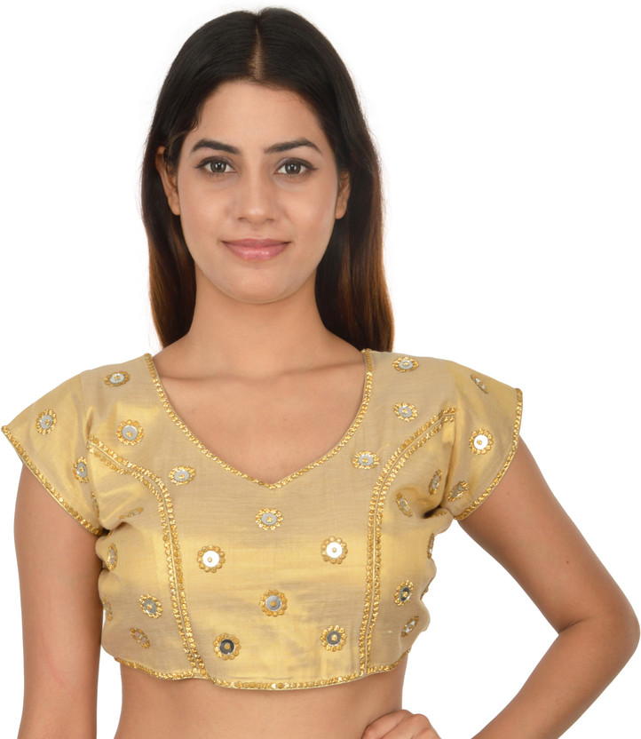 golden blouse flipkart