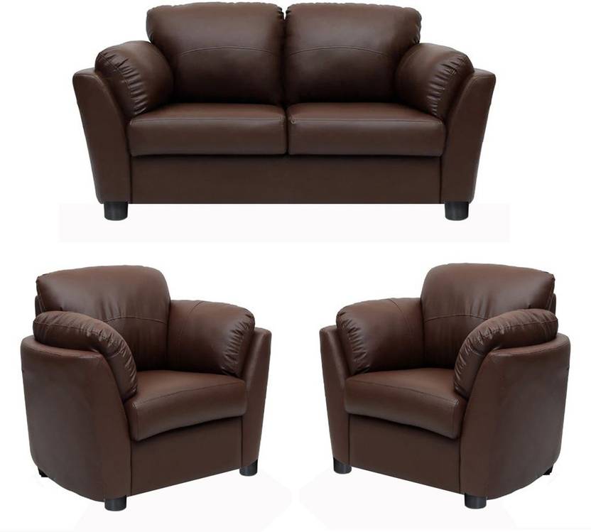 Gioteak GHANA Leatherette 2 + 1 + 1 Sofa Set Price in India Buy