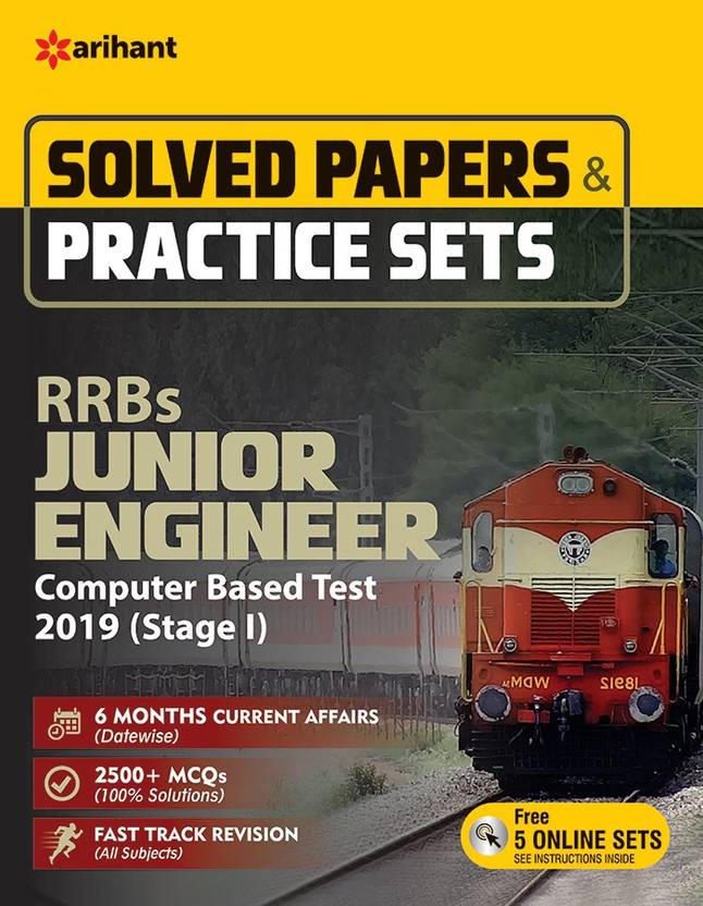 RRB JE Solved Paper and Practice Set  (English, Paperback, Experts) - Price 126 46 % Off  