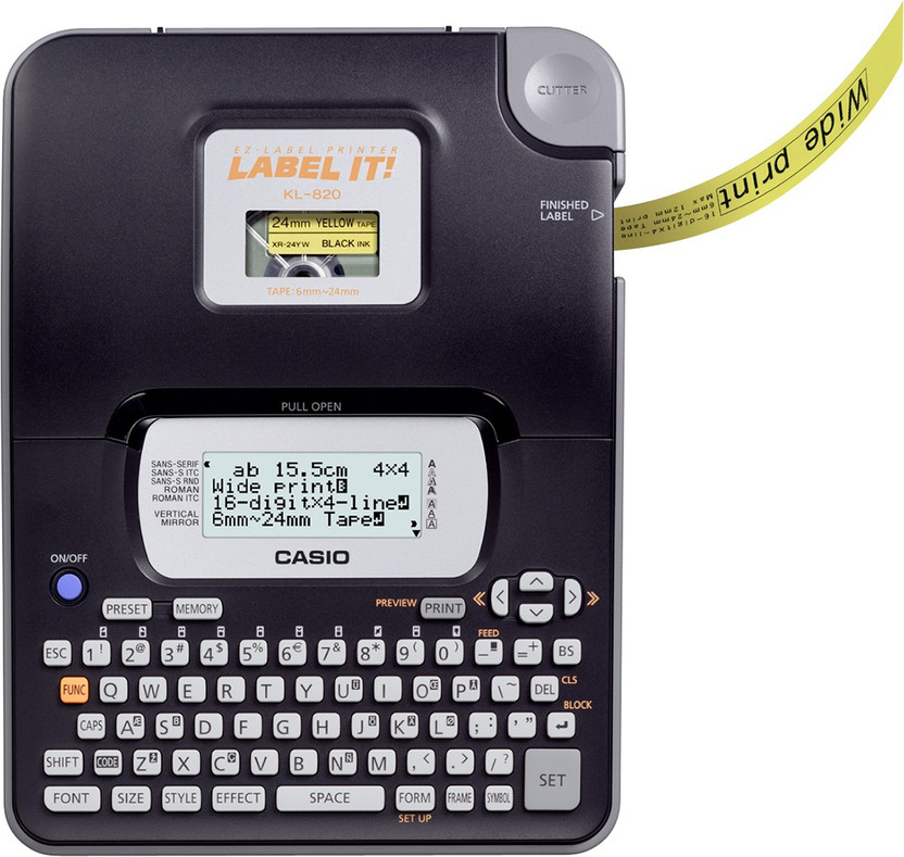 CASIO KL-820 Label Stamping Machine(Semi Automatic)