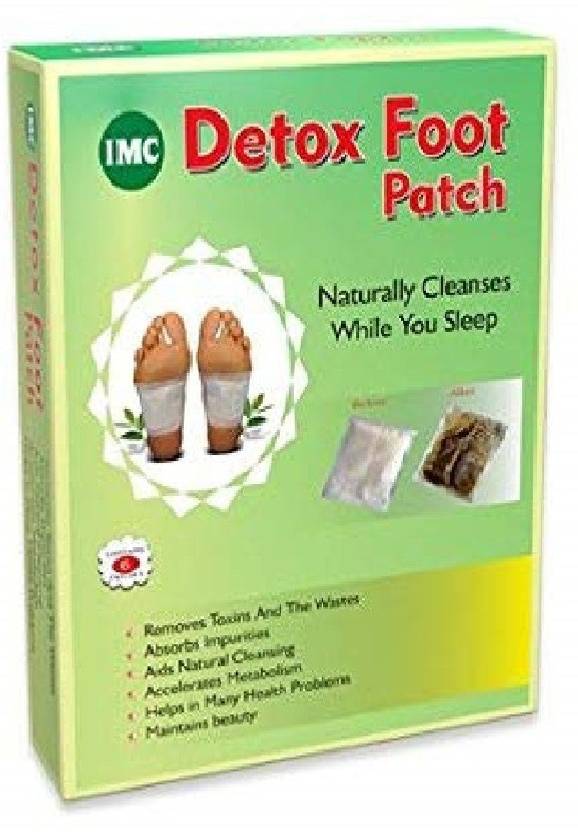 IMC Ayurvedic herbal Detox Foot Patch Price in India Buy IMC