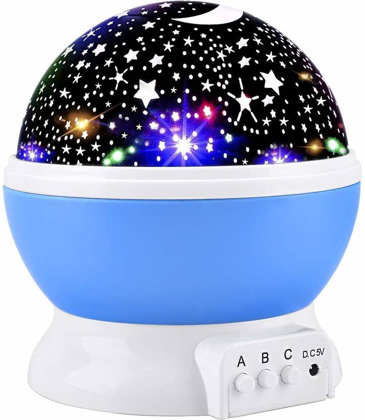 Mopslik Kids Room Night Light Ceiling Star Projector for Getting Babies