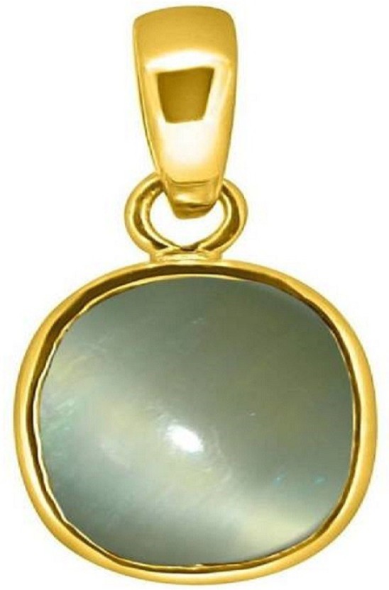 cat eye stone locket