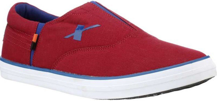Sparx SM-255 Cherry-Blue Slip On 