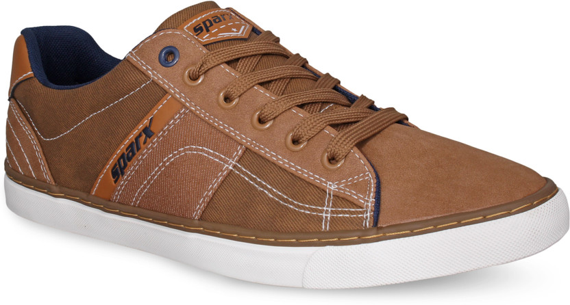 Sparx Men SM-427 Tan White Sneakers For 