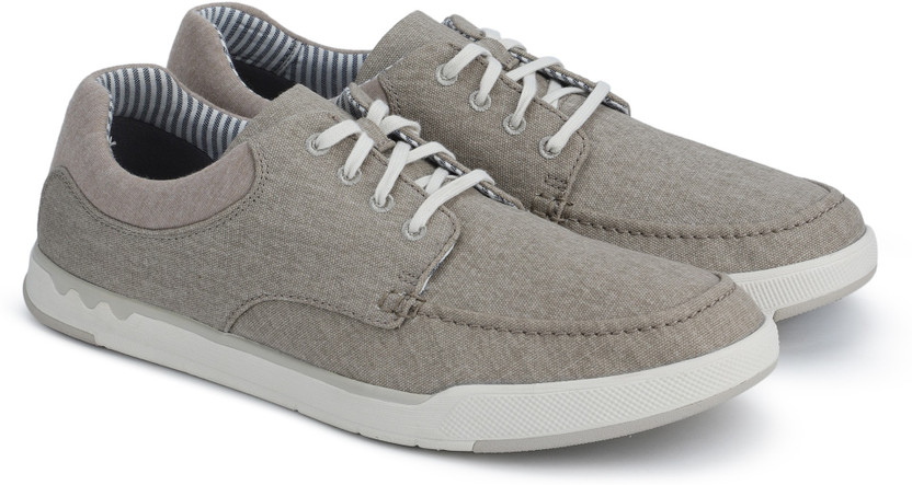 Isle Lace Sand Canvas Sneakers For Men 
