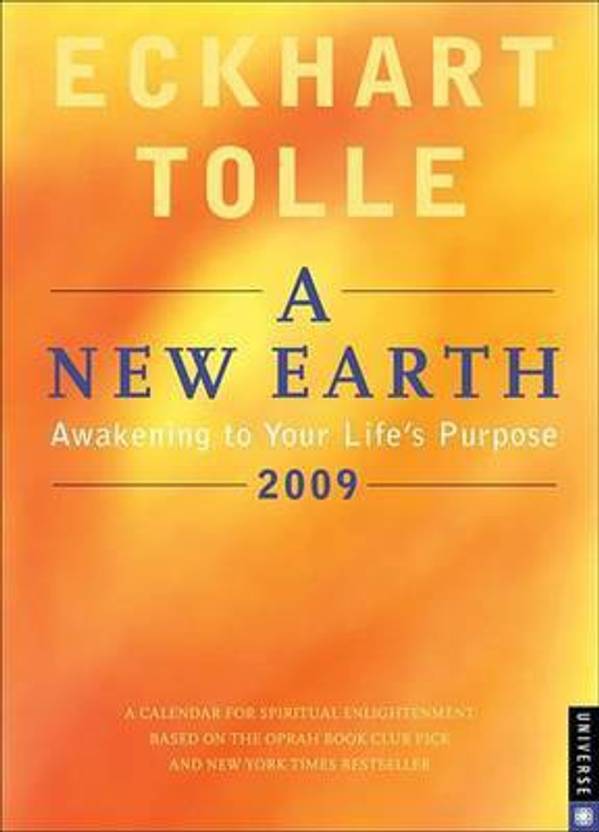 A New Earth Calendar Buy A New Earth Calendar by Tolle Eckhart at Low