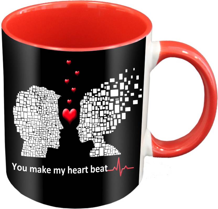 ME&amp;YOU Romantic Gifts, Surprise Printed Ceramic Colored for Husband