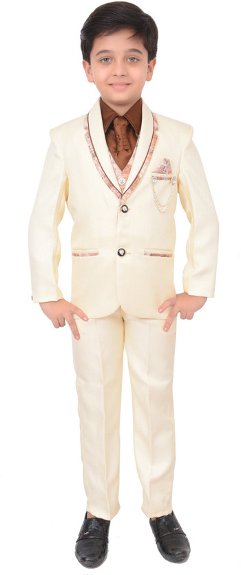 Arshia Fashions Boys Coat Suit Set with 
