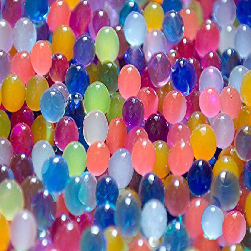ANABGI Sooper Beads Water, 2 Oz Pack Crystal (Rainbow Mix)