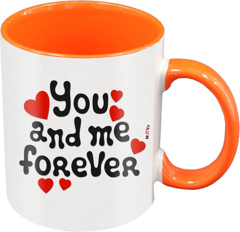 ME&amp;YOU Romantic Gifts, Surprise Printed Ceramic Colored for Husband