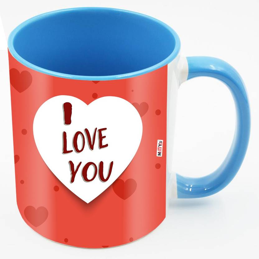 ME&amp;YOU Romantic Gifts, Surprise Printed Ceramic Colored for Husband