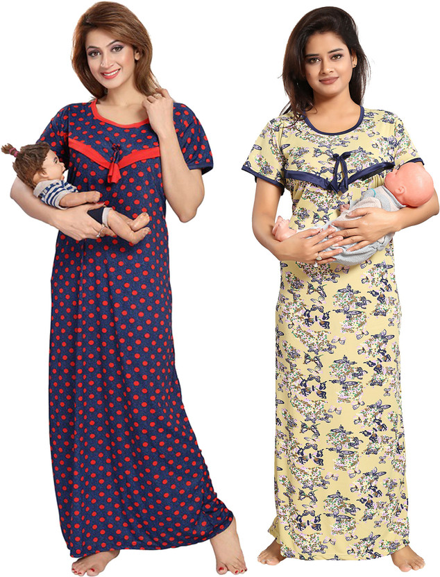 Women Maternity/Nursing Nighty 