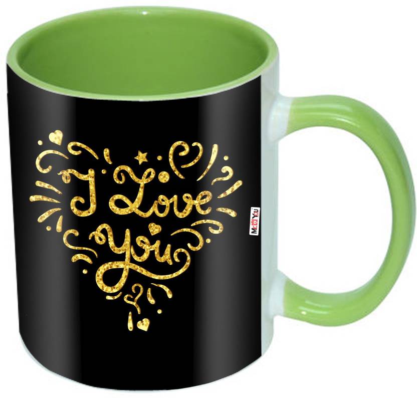 ME&amp;YOU Romantic Gifts, Surprise Printed Ceramic Colored for Husband
