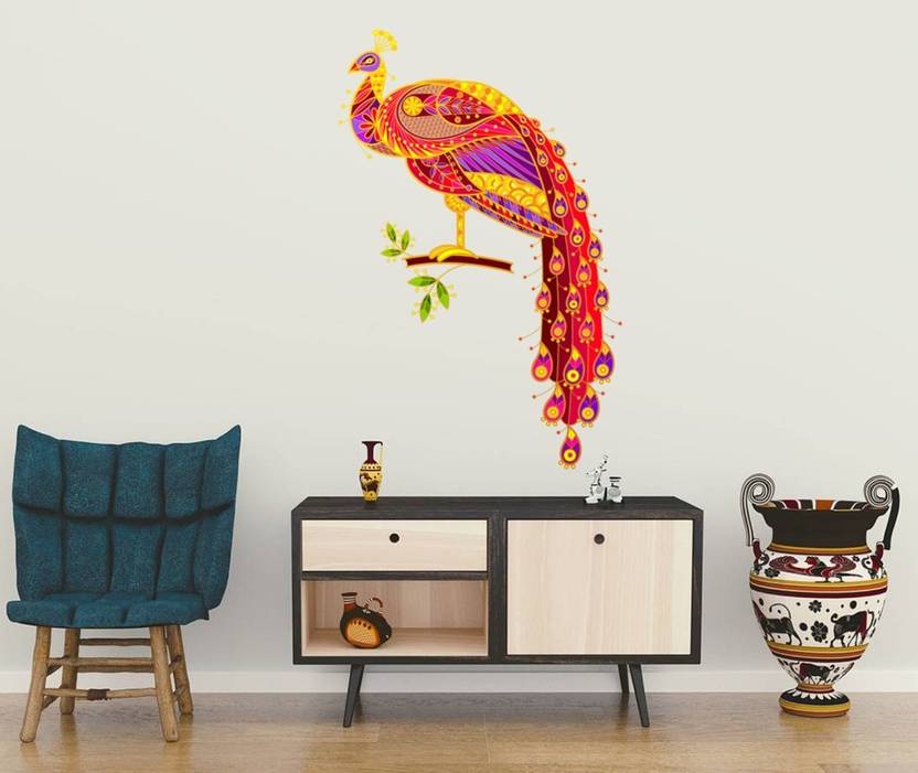 wall murals and decors Peacock New Design Wallsticker Medium Self