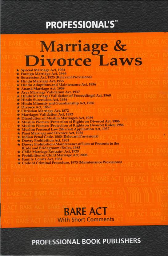 Marriage And Divorce Laws Buy Marriage And Divorce Laws by Editorial
