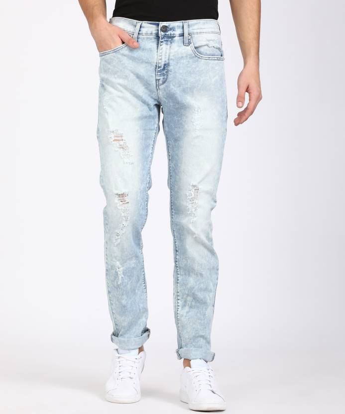 DENIZEN by Levi's Skinny Men Light Blue Jeans - Buy DENIZEN by Levi's  Skinny Men Light Blue Jeans Online at Best Prices in India 