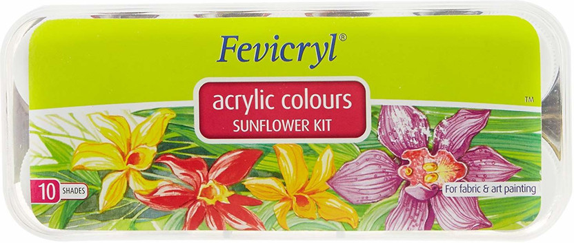 Fevicryl SUNFLOWER KIT(Set of 1, Multicolor)
