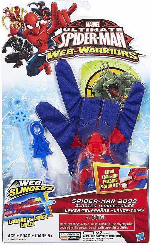 Hasbro Marvel Ultimate Spiderman  Warriors 2099  Slingers Blaster