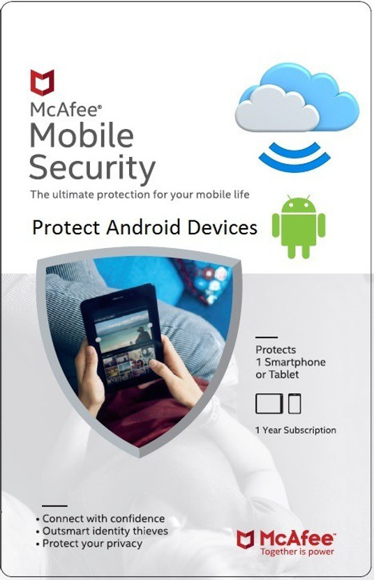 McAfee Mobile Security 1 User 1 Year(Voucher)