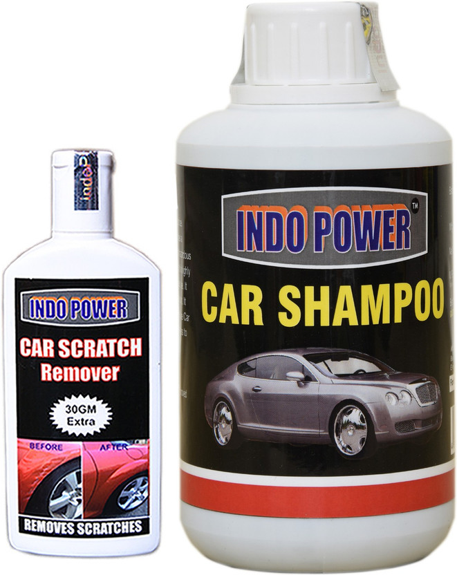 INDOPOWER INDOPOWER CAR SHAMPOO 250ml+ Scratch Remover 100gm. CI16 Vehicle Interior Cleaner(350 g) - Flipkart Deal