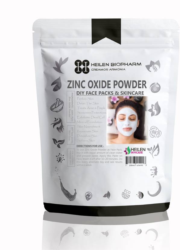 Zinc Oxide Powder (Skin Care & Face Pack) Price in India Buy Zinc