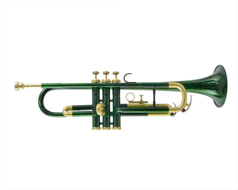 A R ENTERPRISES RMS easy to play, green Bb Trumpet Price in India Buy