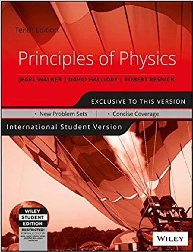 Principles of Physics, International Student Version 10 Edition Buy