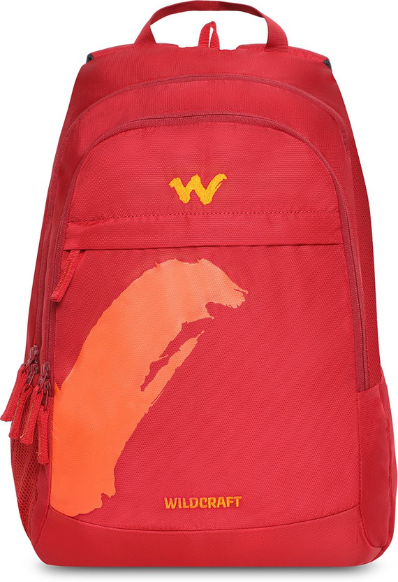Wildcraft red casual backpack Clearance