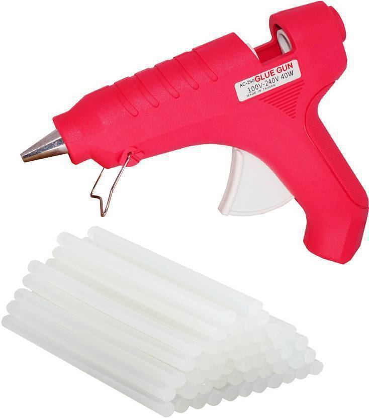 Ketsaal Glue Gun Kit 40 Watt (5 Glue Sticks) Decorations & Furniture