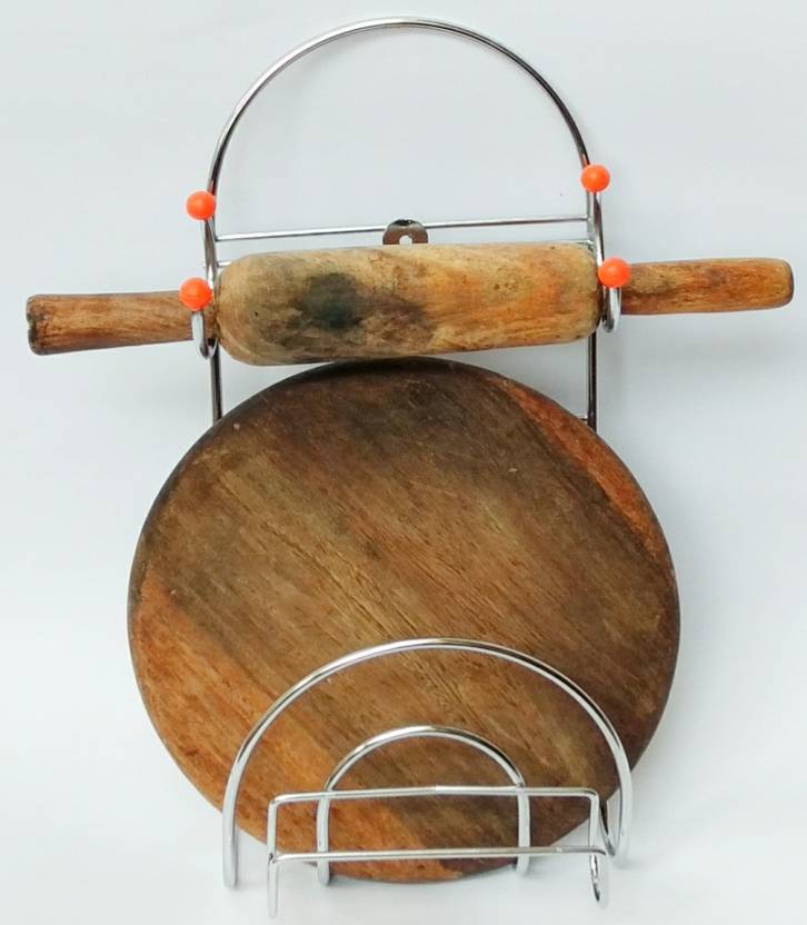 DSMARKET New Chakla Belan Stand Chakla/Belan Kitchen Rack Price in