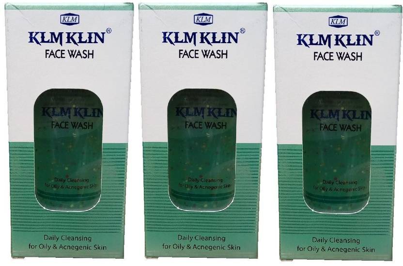 KLM KLIN FACE WASH ( Pack of 3 ) Face Wash Price in India, Buy KLM