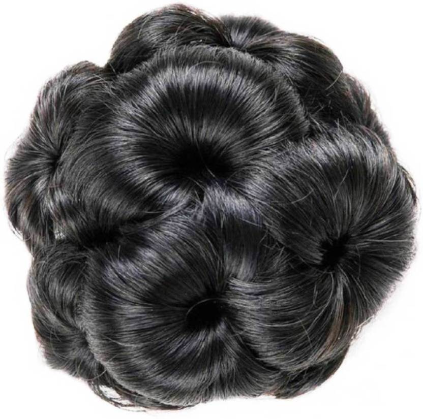 CRIBE Dark black Clip Hair Extension Price in India Buy CRIBE Dark