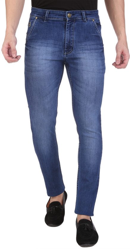 R-Wings Skinny Men Blue Jeans - Buy R 