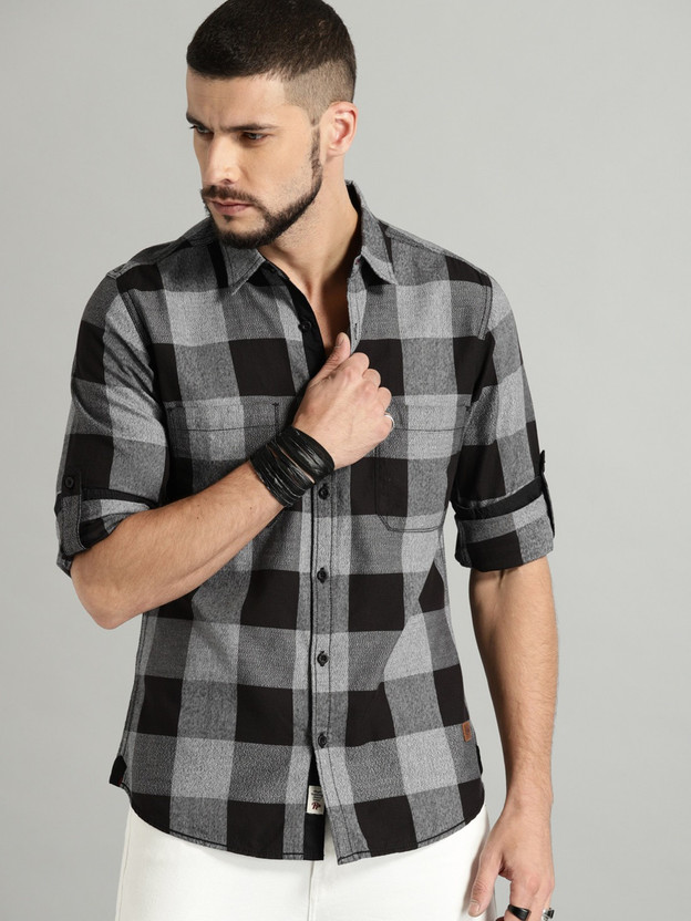 Black and gray shirt clearance