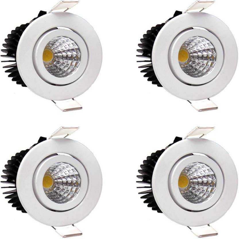 GALAXY LED Ceiling COB Spot Light 3 Watt Round Warm White (2700K