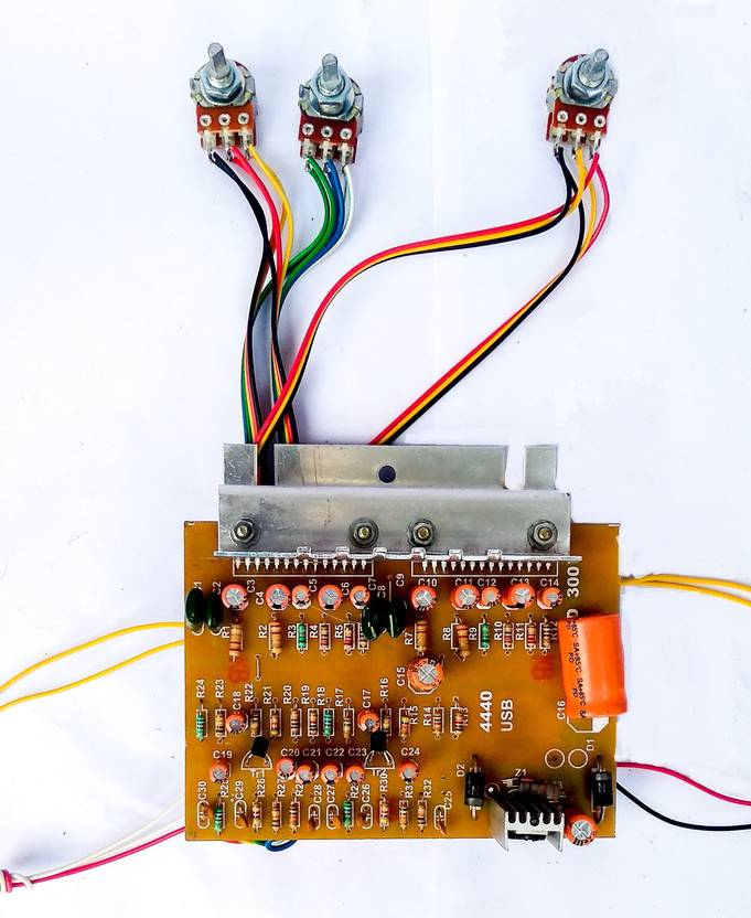 Power 100W DIY STEREO AUDIO AMPLIFIER CIRCUIT KIT BOARD BASS TREBLE