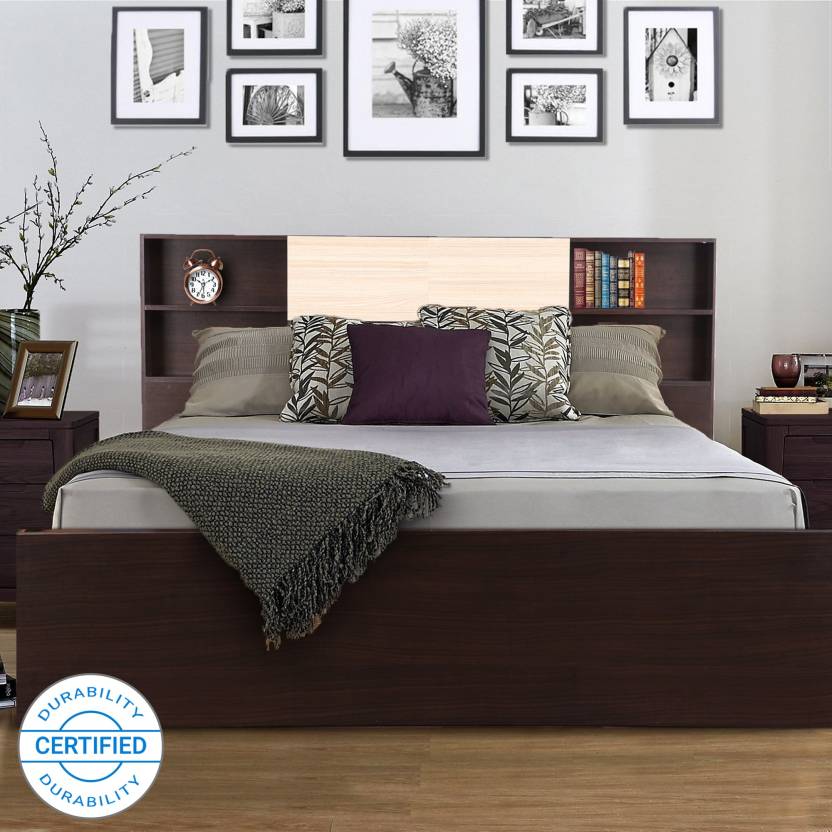 Hometown Engineered Wood King Box Bed Price in India - Buy Hometown ...