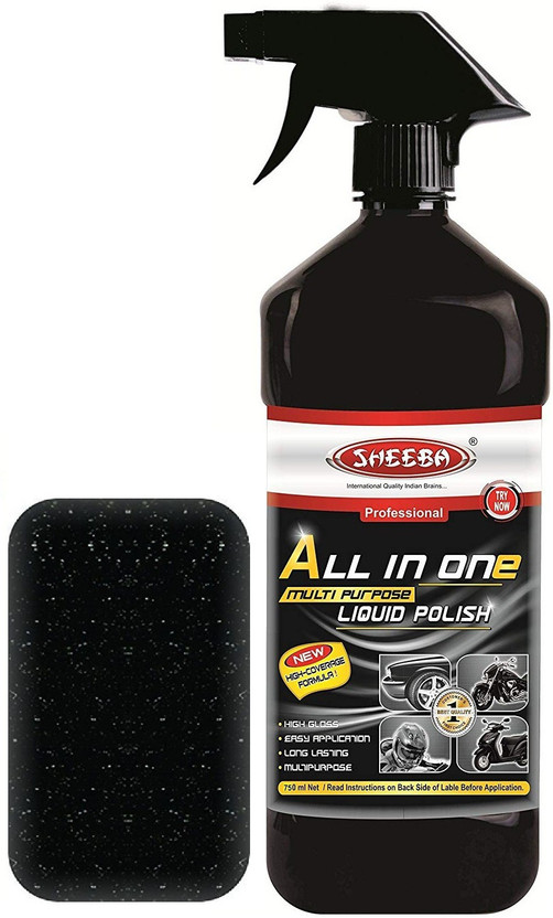 Sheeba Liquid Car Polish for Exterior, Leather, Dashboard, Metal Parts(750 ml)