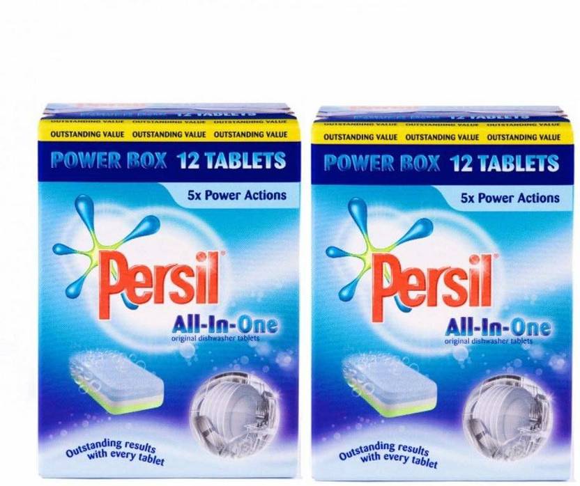 Persil All In One Original Dishwasher Tablets 12's Pack Of 2