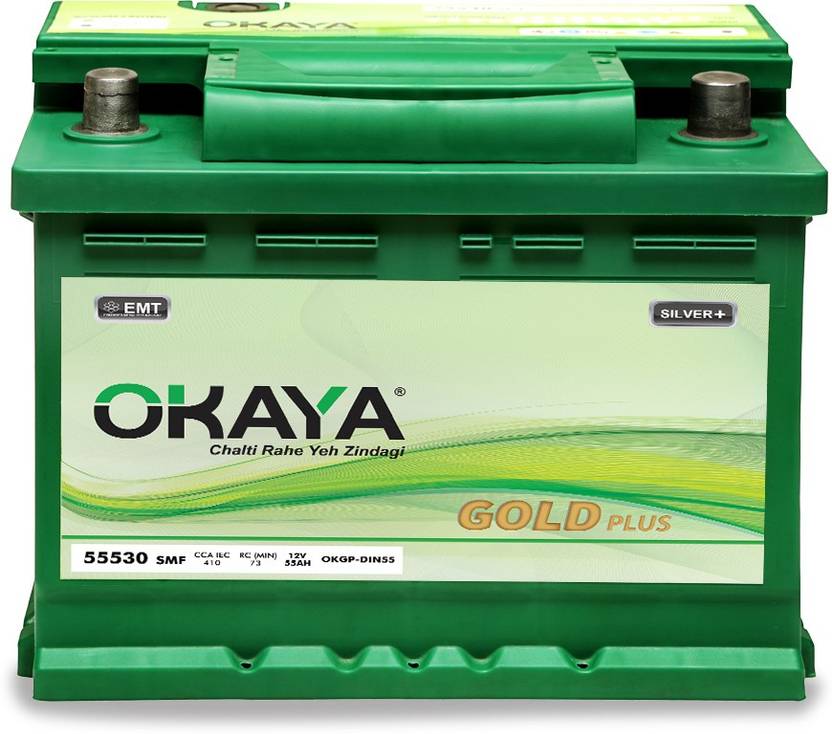 Okaya OKGPDIN55 55 Ah Battery for Car Price in India Buy Okaya OK