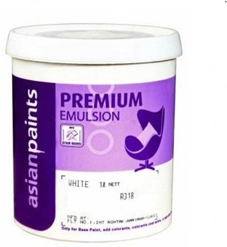 ASIANPAINTS PREMIUM EMULSION IN WHITE COLOUR 20 LTR WHITE Emulsion Wall