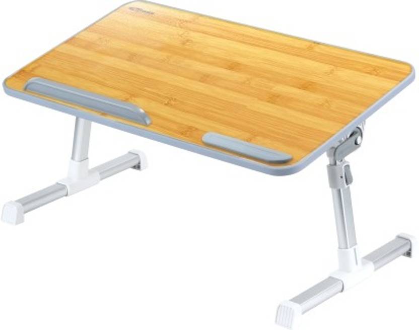 Portronics POR105 My Buddy Lapdesk(Bamboo) Wood Portable Laptop Table