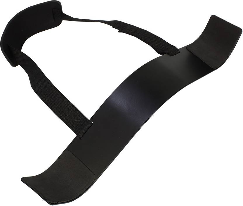 FITSY Heavy Duty Arm Blaster Bicep Belt with Padded Straps Elbow