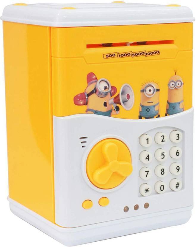 LNG Lifestyle Money Safe Bank ATM Electronic Piggy Bank with Changeable