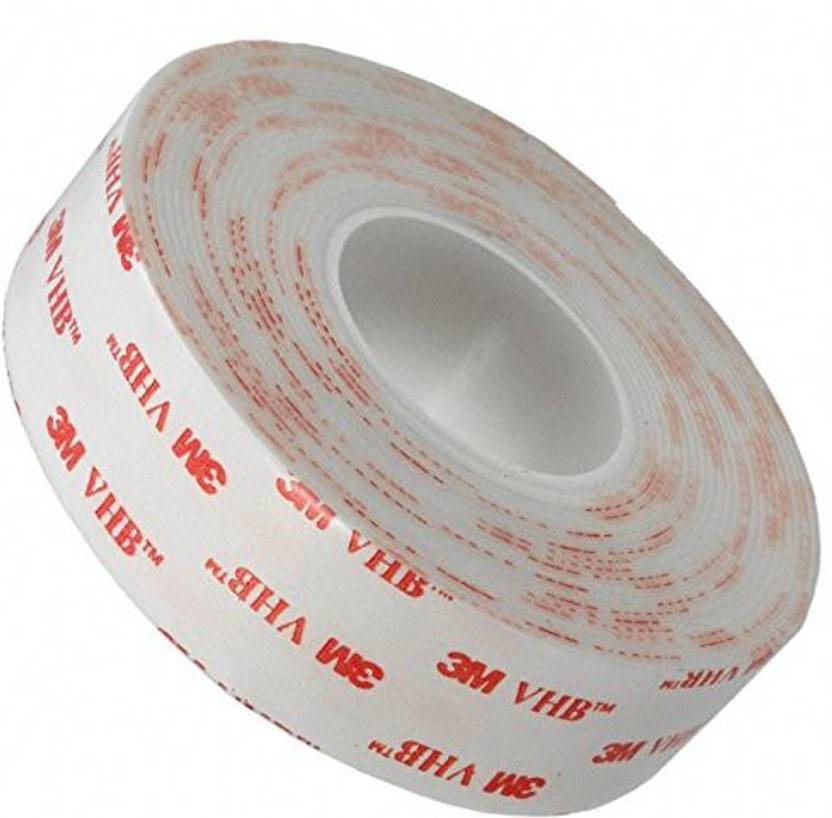 3M DSS0002 4941 VHB (Very High Bonding) Double Sided Tape, 19.05 mm X