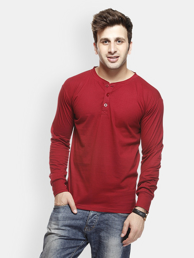 Henley t shirts flipkart Clearance