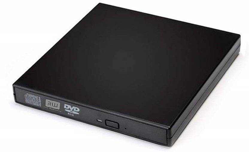 spincart External CD/DVD Drive, USB 2.0 Portable Slim CD/DVD Drive for