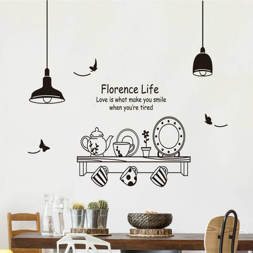 STA 100 cm Wall Stickers Bed Room Backdrop Decoration Vinyl ET10016