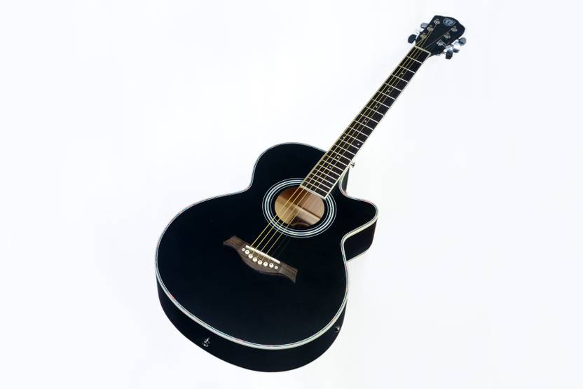 techno Mat 39 Black Rosewood Semi-acoustic Guitar